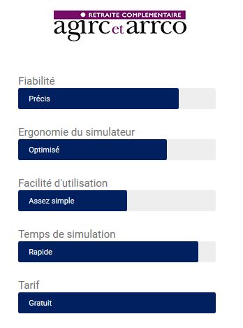 agirc arrco simulateur