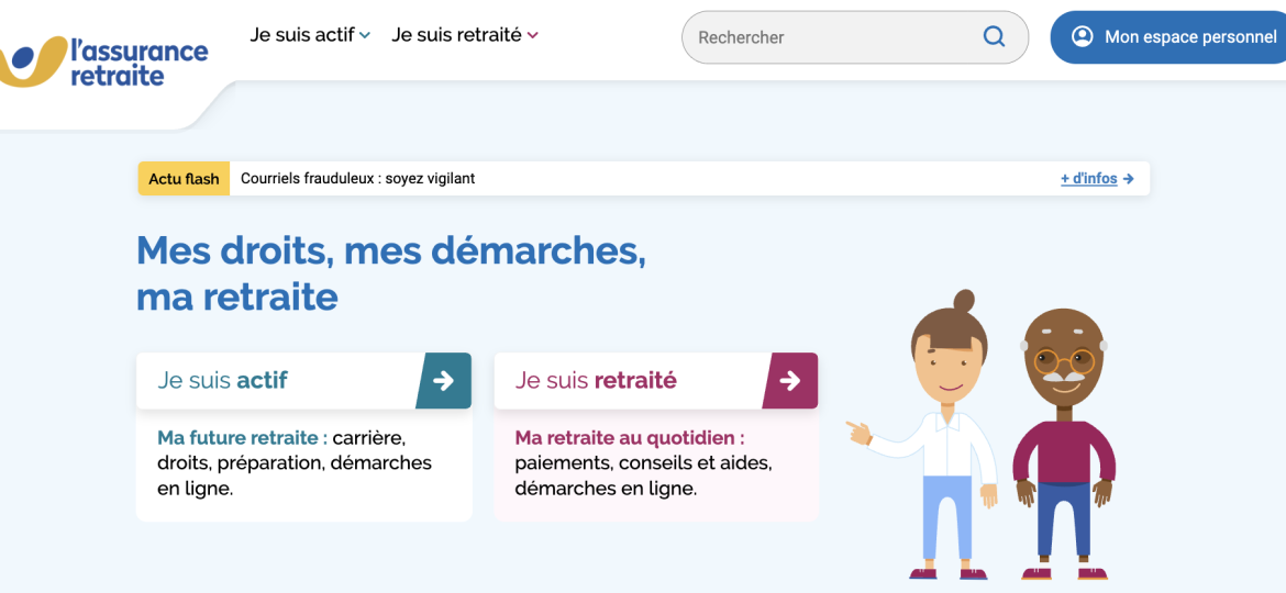 Assurance Retraite site internet