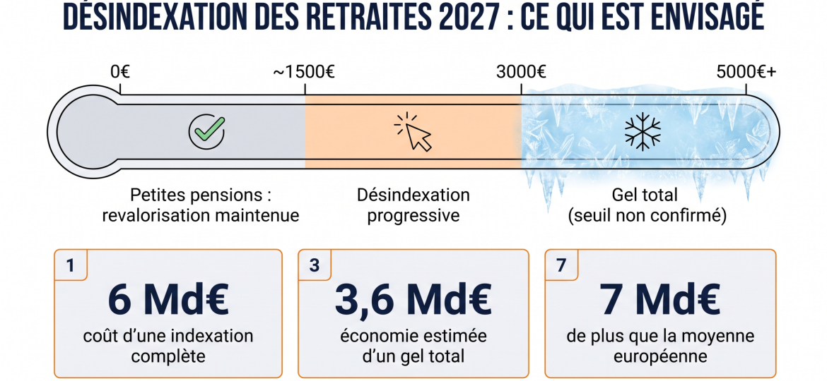 Desindexation des retraites 2027