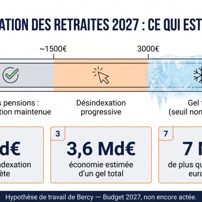 Desindexation des retraites 2027